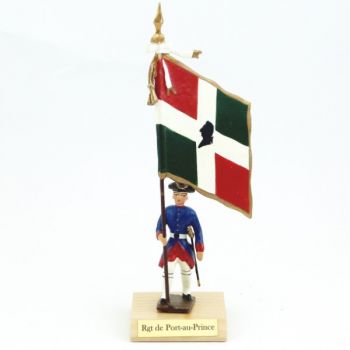 étendard du régiment de Port-au-Prince