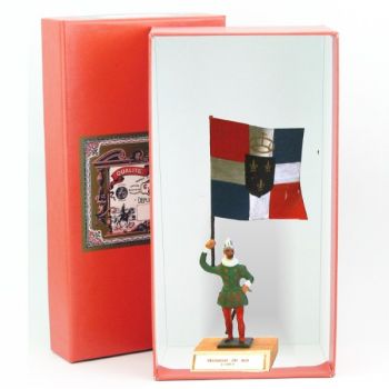 &eacute;tendard du R&eacute;giment Du Roi (1589, Henri IV) en coffret