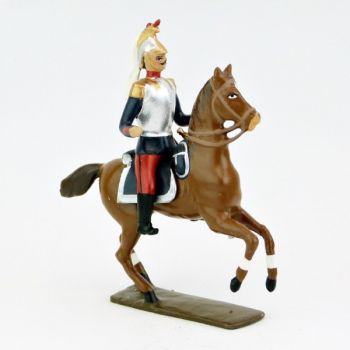officier des cuirassiers à cheval, pantalon garance