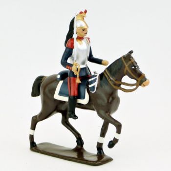 cavalier des cuirassiers à cheval, pantalon garance