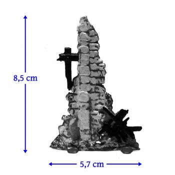 pan de mur en ruine (haut)
