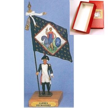 drapeau du District de Carmes Dechausses en coffret