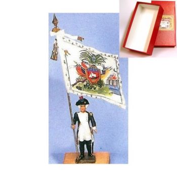 drapeau du District des Minimes Place Royale en coffret