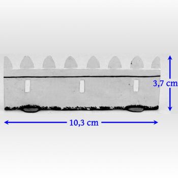 Muret, rempart (Nord Afrique), filet orange
