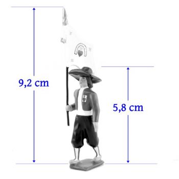 porte-drapeau de l'Armée catholique et royale de Vendée