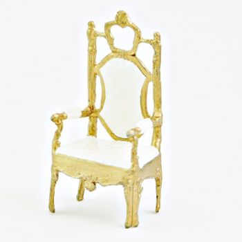 fauteuil matelass&eacute; (Felix Faure) - blanc