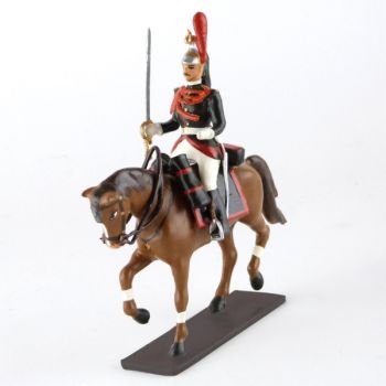 cavalier de la Garde Républicaine (sur cheval alezan)