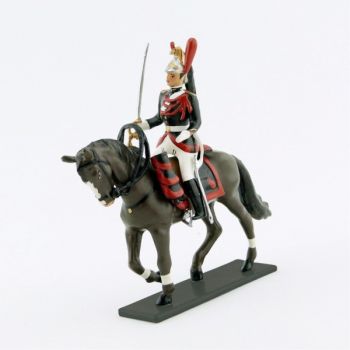 cavalier de la Garde Républicaine (sur cheval marron)