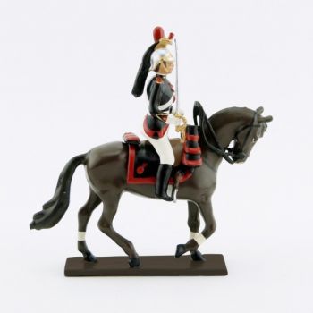 cavalier de la Garde Républicaine (sur cheval marron)