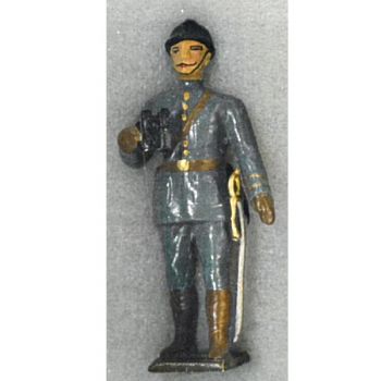 officier en tunique B.H., avec jumelles