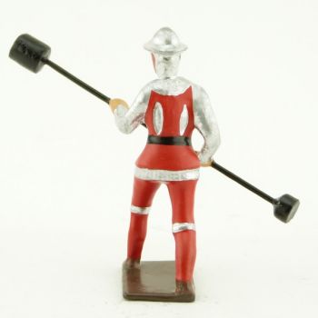 artilleur anglais avec écouvillon