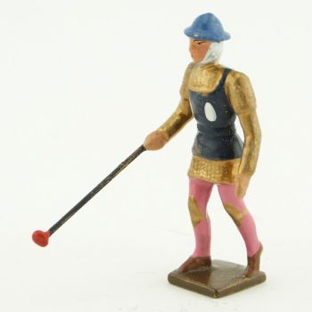 archer anglais avec mèche