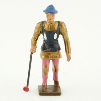 archer anglais avec mèche