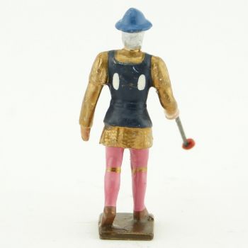 archer anglais avec mèche