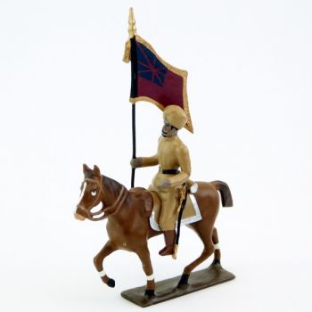 étendard des hindous kakis à cheval