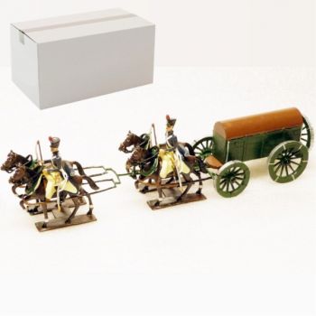 Fourgon, attelage 4 chevaux