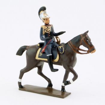 officier à cheval du génie de la garde