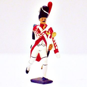 clairon du 3e rgt de grenadiers de la garde &agrave; l'assaut