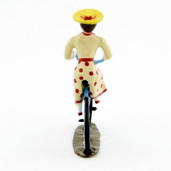 Femme à bicyclette (Paris 1900) (1021-006)