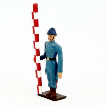 Sapeur du génie (sapeur télégraphiste), capote B.H., avec mire