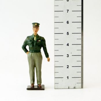 Général Eisenhower (1890 -1969), commandant en chef des forces alliées en 1944