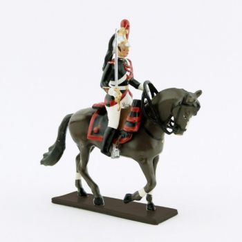 cavalier de la Garde Républicaine (sur cheval marron)