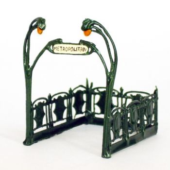 entrée de Métro, style « nouille » ou « Guimard »