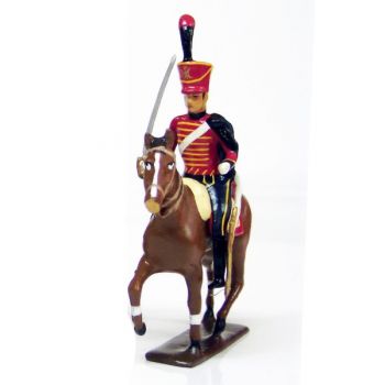 cavalier du 6e r&eacute;giment de hussards (1808)