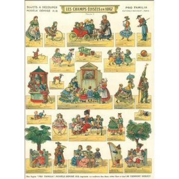 Les Champs Elys&eacute;es en 1867
