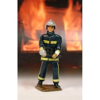 Pompier en tenue de Feu