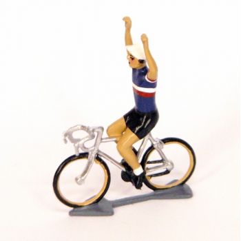 Maillot Fran&ccedil;ais, bras en l'air