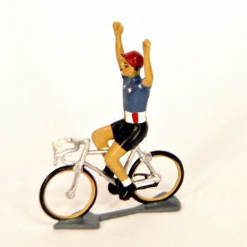 Maillot Am&eacute;ricain, bras en l'air