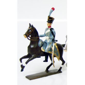 officier du 3e r&eacute;giment de hussards (1808)