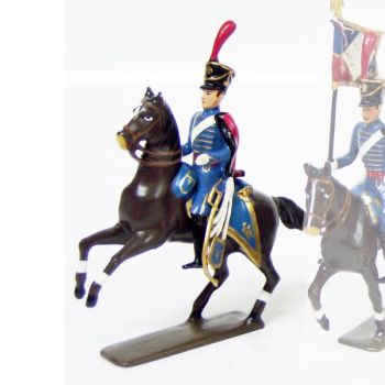 officier du 4e r&eacute;giment de hussards (1808)