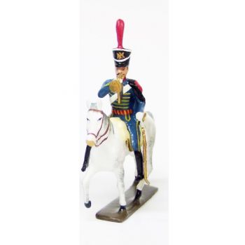 trompette (d'ordonnance) du 4e r&eacute;giment de hussards (1808)