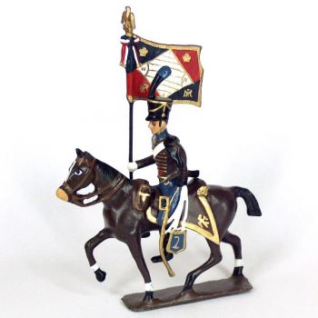 etendard du 2e r&eacute;giment de hussards (1808)