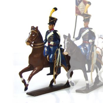officier du 5e r&eacute;giment de hussards (1808)
