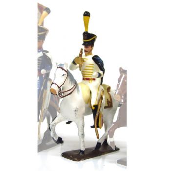trompette (d'ordonnance) du 5e r&eacute;giment de hussards (1808)