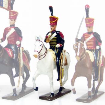 trompette (d'ordonnance) du 6e r&eacute;giment de hussards (1808)