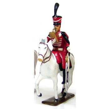 trompette (d'ordonnance) du 8e r&eacute;giment de hussards (1808)