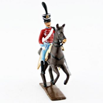 officier du 12e r&eacute;giment de hussards (1808)