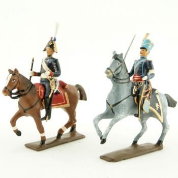 mar&eacute;chal Augereau et son aide de camp