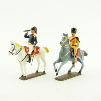 mar&eacute;chal Bernadotte et son aide de camp