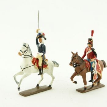 mar&eacute;chal Kellermann et son aide de camp