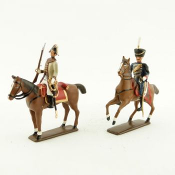 mar&eacute;chal Ney et son aide de camp