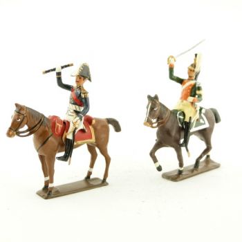 mar&eacute;chal Victor et son aide de camp