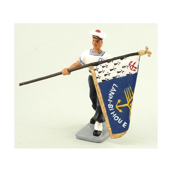 officier du Bagad de Lann-Bihou&eacute;, tenue d'&eacute;t&eacute;