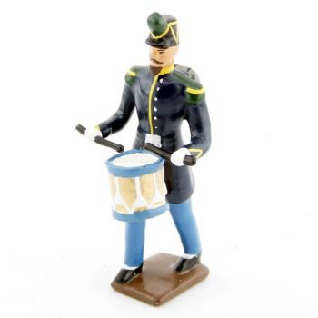 tambour des chasseurs &agrave; pied (n. iii), tenue avec jupe