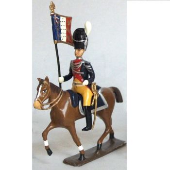 etendard des gendarmes d'&eacute;lite &agrave; cheval (1804)