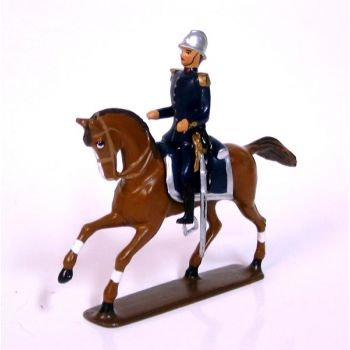 officier &agrave; cheval
